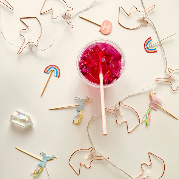Perfect Holiday Rose Gold Unicorn String Lights - Battery Operated