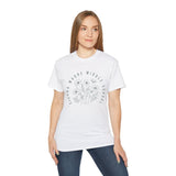 SMMS Floral Tee, Unisex Cotton T-Shirt