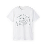 SMMS Floral Tee, Unisex Cotton T-Shirt